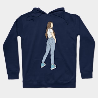 Vanilla blue Moon Collection Hoodie